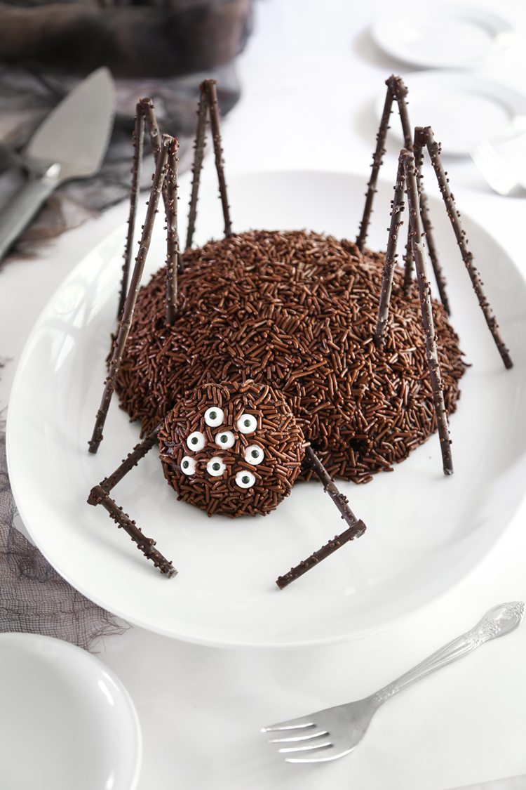 Chocolate Spider Sprinkle Bakes