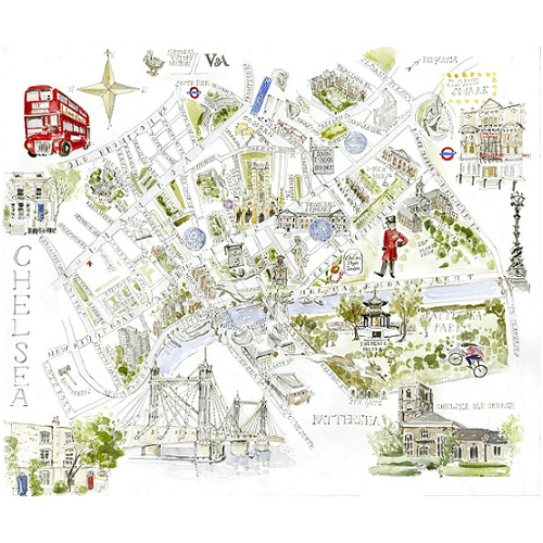 Chelsea-Map